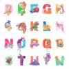 Animal Alphabet Rebel Bunting